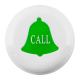iBells Plus K-V влагозащищённая кнопка вызова (белый/зелёный), фото 3