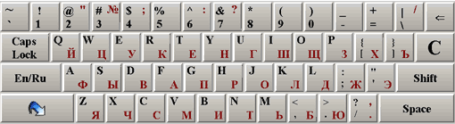 Qwerty клавиатура раскладка русско английская фото