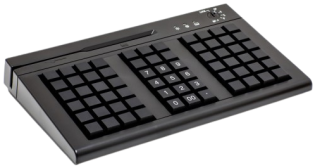 фото POS-клавиатура DBS-KB66WU USB с картридером на 3 дорожки