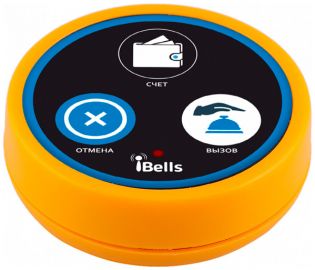 фото iBells Plus K-D3 кнопка вызова персонала (желтый), фото 1