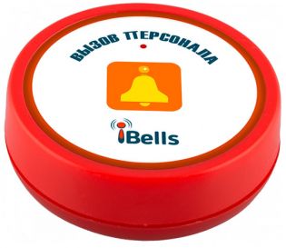 фото iBells Plus K-D1-W кнопка вызова персонала (красный), фото 1