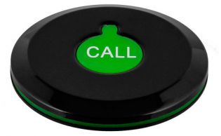 фото iBells Plus K-X1 влагозащищённая кнопка вызова (чёрный/зелёный), фото 1