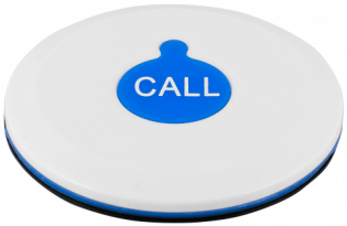 фото iBells Plus K-X1 влагозащищённая кнопка вызова (белый/синий), фото 1