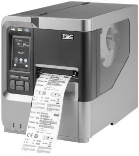 фото Термотрансферный принтер этикеток TSC MX341P MX341P-A001-0052 c намотчиком, фото 1