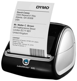 фото Ленточный принтер DYMO Label Writer 4XL (S0904950), фото 1