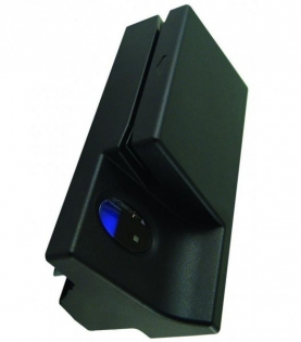 фото Считыватель магнитных карт Ридер магнитных карт Posiflex SD-566W-3U черный на 1-3 дорожки для KS-7212, USB