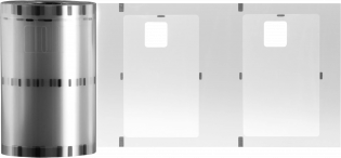 фото Защитное покрытие Magicard Prima 463. Ламинационная лента с вырезом под контактны чип, 0.016 мм (0.6 mil) на 600 отпечатков  для Prima 4 и 8