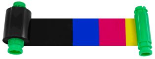 фото Лента Pointman полупанельная полноцветная - 1/2 ymcKO, 400 отпечатков в рулоне Half-Panel Color ribbon (66200460-S / 66200670-S)