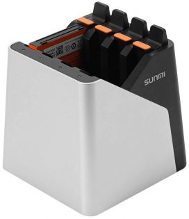 фото Зарядное устройство на 4 аккумулятора для ТСД Mertech SUNMI L2K, фото 1