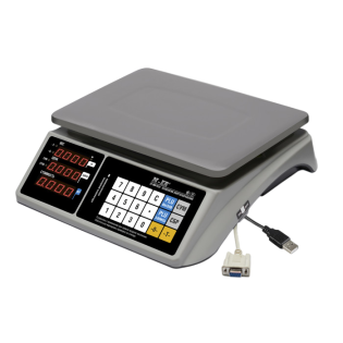 фото Торговые весы Mertech M-ER 328AC-15.2 TOUCH-M LED RS232 и USB, фото 1