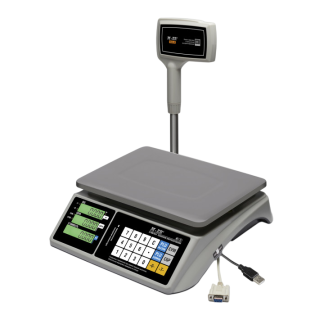 фото Торговые весы Mertech M-ER 328ACPX-35.2 TOUCH-M LCD RS232 и USB, фото 1