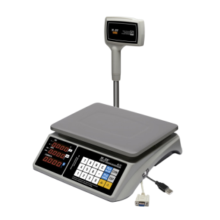 фото Торговые весы Mertech M-ER 328ACPX-35.2 TOUCH-M LED RS232 и USB, фото 1