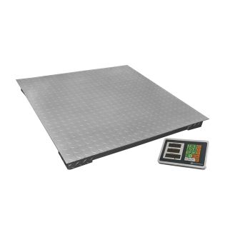 фото Весы платформенные с расчетом стоимости ВЭТ-1-1000П-1С-ДБ (1м*1м) LED, фото 1