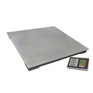 фото Платформенные весы Мехэлектрон-М ВЭТ-1-1000П-1С-АБР (1,2м*1,2м) LCD, фото 1