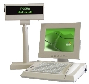 фото Кассовый POS компьютер-моноблок POSUA LPOS PC-64, фото 1