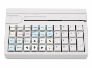фото Программируемая POS-клавиатура Posiflex KB-4000U-M3 белая