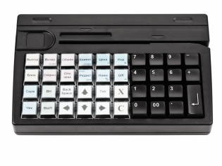 фото Программируемая POS-клавиатура Posiflex KB-4000B-М3 черная