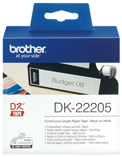 фото Картридж Brother DK22205 для принтеров этикеток, фото 1