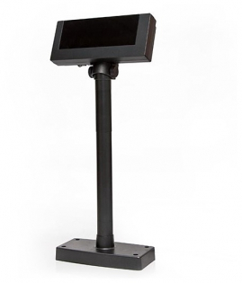 фото Дисплей покупателя Shtrih 2x20 VFD чёрный (на подставке, с внешним БП) Software Setting