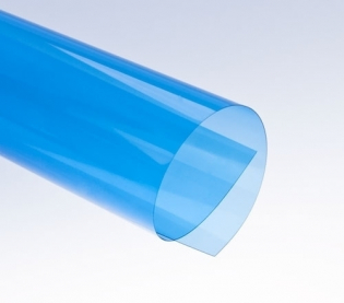 фото Обложки прозрачные пластиковые A3 0,18 мм, синие