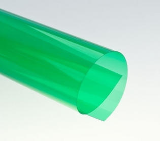 фото Обложки прозрачные пластиковые A3 0,18 мм, зеленые