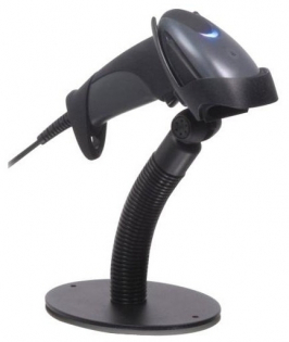 фото Ручной одномерный сканер штрих-кода Honeywell Metrologic  MS9590 MK9590-61A38-A Voyager USB с подставкой, фото 1