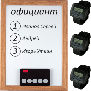 фото Комплект вызова персонала iBells 3, фото 1