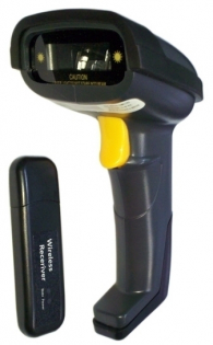 фото Беспроводной одномерный сканер штрих-кода VIOTEH VT 2208R USB, черный