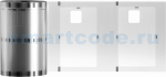 Magicard Prima 463. Ламинационная лента с вырезом под контактны чип, 0.016 мм (0.6 mil) на 600 отпечатков  для Prima 4 и 8