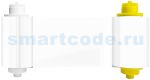 Риббон Seaory для печати на пластиковых картах (S25,S26,S28): белый, 100м*60мм (BXR.3711A.GBZ)