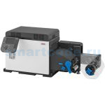 Электрографический принтер для печати этикеток OKI Pro1040, CMYK