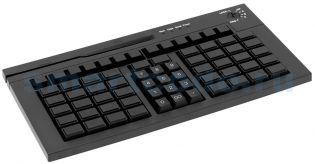 фото Клавиатура программируемая POScenter S67 Lite (67 клавиш, ключ, USB), черная, арт. PCS67BL, фото 1